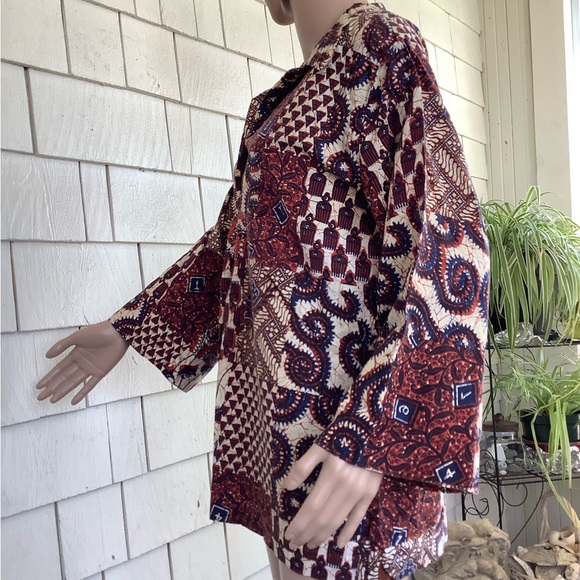 Vintage Lady Winn California by Teddi pullover blouse, cotton, size 40 - Picture 9 of 16